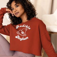Load image into Gallery viewer, Asylum Crop Sweatshirt